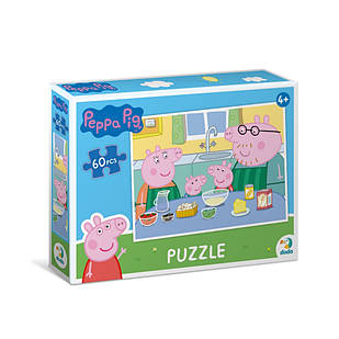 Дитячий пазл "Peppa Pig" DoDo Toys 200331, 60 елементів, Time Toys