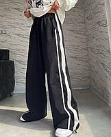 Женские стильные спортивные штаны с лампасами ткань: двунитка люкс Мод. 189