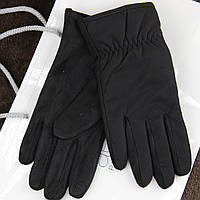 Перчатки мужские сенсорные замш с плащевкой на меху осень-зима размер XL