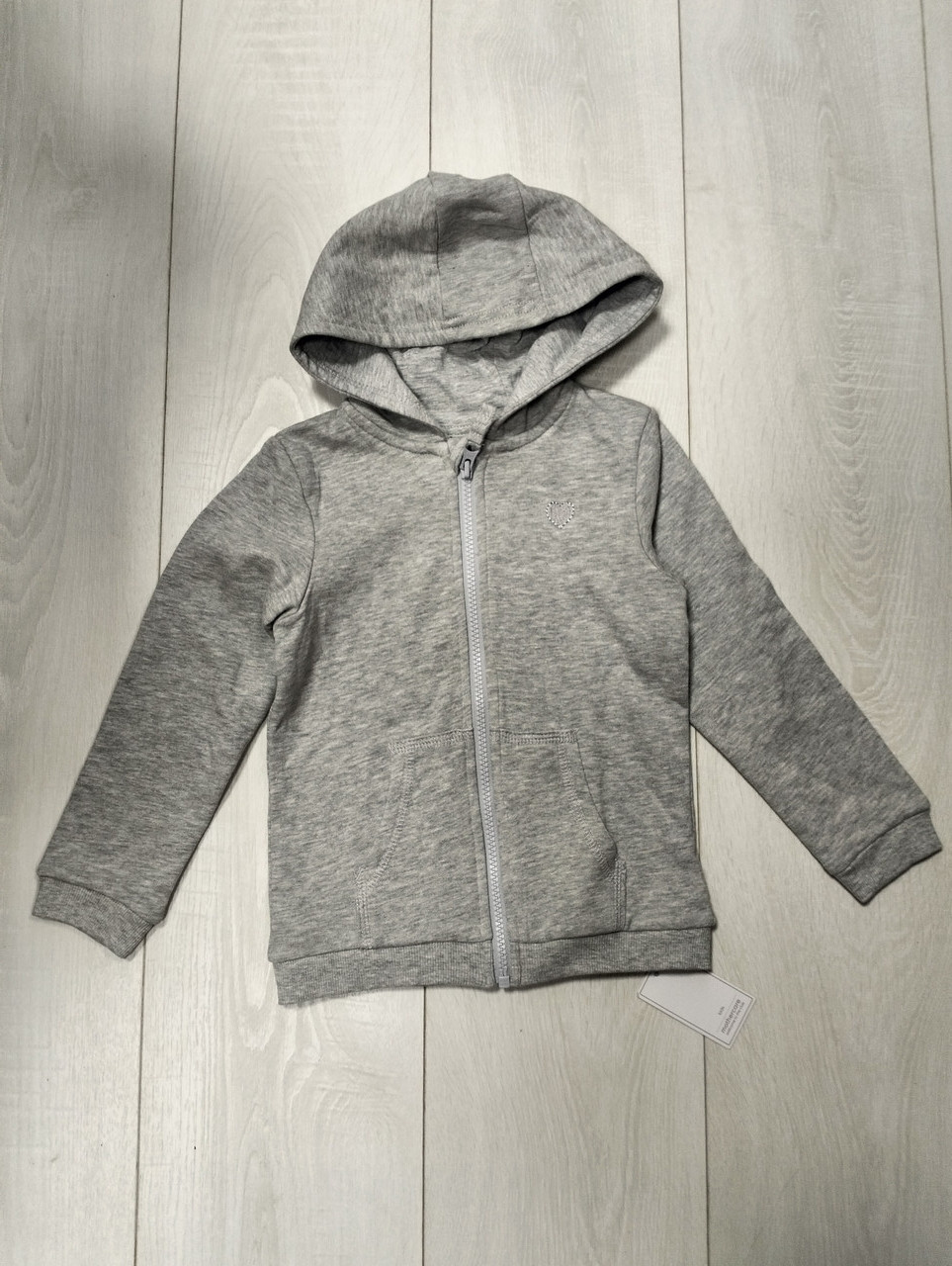 Худі з капюшоном сірого кольору Mothercare 104см, фото 1