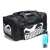 Спортивна сумка Phantom Gym Bag Team Tactic Black (80л.) (пляшка в подарунок)
