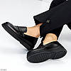 Стильні чорні лофери повсякденні натуральна шкіра класичний дизайн, фото 10