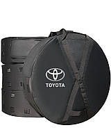 Комплект 4 шт, чехлы для колес Toyota