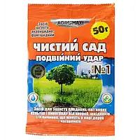 Средство инсекто-акарицидно-фунгицидное Чистый Сад 50г "двойной удар" средство для защиты плодовых и цветочных