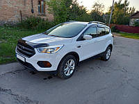 Турецкие рейлинги Хром (2 шт) для Ford Kuga/Escape 2013-2019 гг