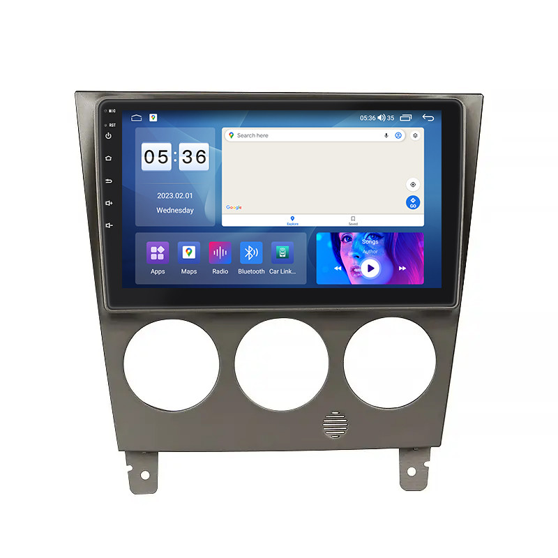Магнітола 9" Lesko для Subaru Impreza II Рестайлінг 2 2005-2007 2/32Gb CarPlay 4G Wi-Fi GPS Prime 1 шт.