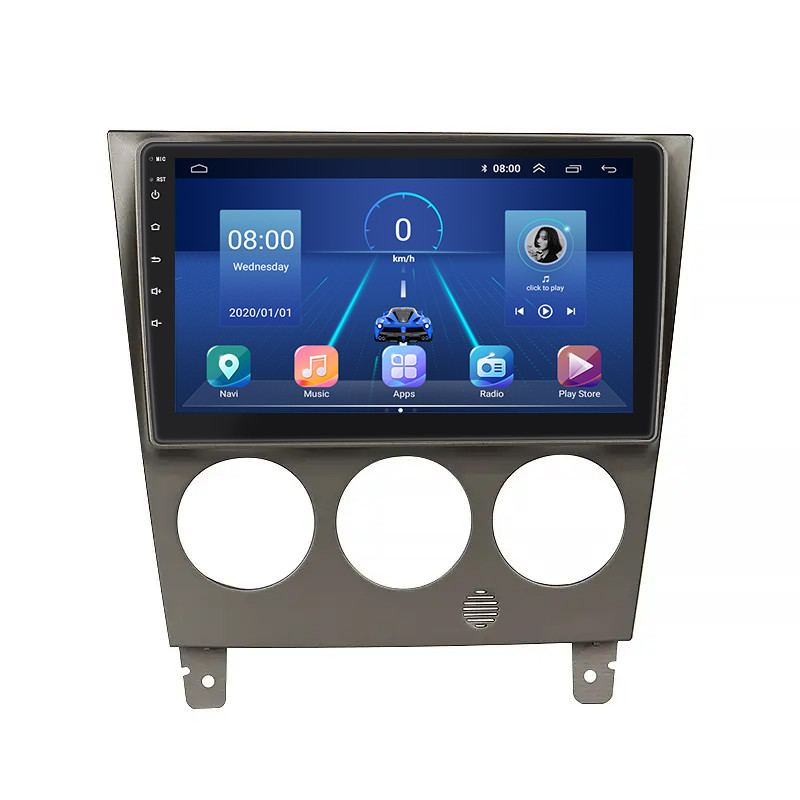 Штатна магнітола 9" Lesko для Subaru Impreza II Рестайлінг 1 2002-2005 6/128Gb 4G Wi-Fi GPS Top Субару 1 шт.