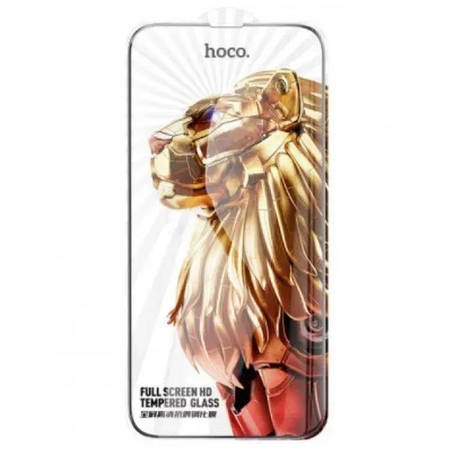 Захисне скло Hoco Full screen HD tempered glass set for iP15/iP16 (G9) Black, фото 1