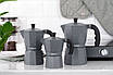 ARDESTO Гейзерна кавоварка Gemini Molise, 9 чашок, сірий, алюміній - | Ну купи :) |, фото 7
