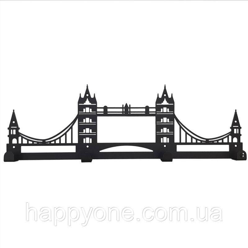 Вішалка настінна Tower Bridge (металева)
