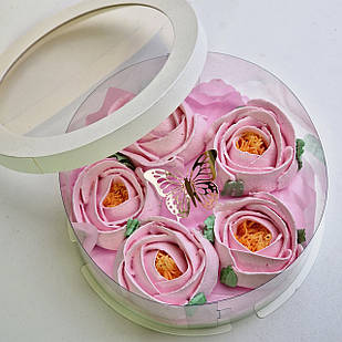 Найкращий подарунок жінкам — квіти з зефіру в подарунковому пакованні