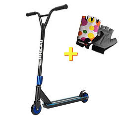 Трюковий самокат Razzo CITY Lite 100 мм. алюміній/сталь HST2-100 Blue