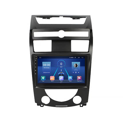 Штатна магнітола 10" Lesko для SsangYong Rexton II ver 2 2006-2012 6/128Gb 4G Wi-Fi GPS Top Санг Йонг, фото 1