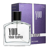 Туалетна вода для чоловіків You and your temper ТМ Aromat 110 мл