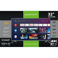 Телевізор 32 дюйми Smart TV Android 11, LED телевізор 32 дюйми