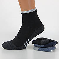 Носки мужские с махровой стопой короткие 26-30 размер (40-46 обувь) sport Житомир, темные цвета