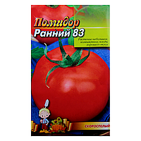 Семена Томат Ранний 83 красный скороспелый 3 г большой пакет