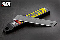 Лезвия для ножа 18мм черные 10 шт SDI K404
