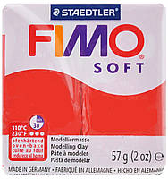Глина полимерная FIMO Soft 57г 8020-24 индийский красный