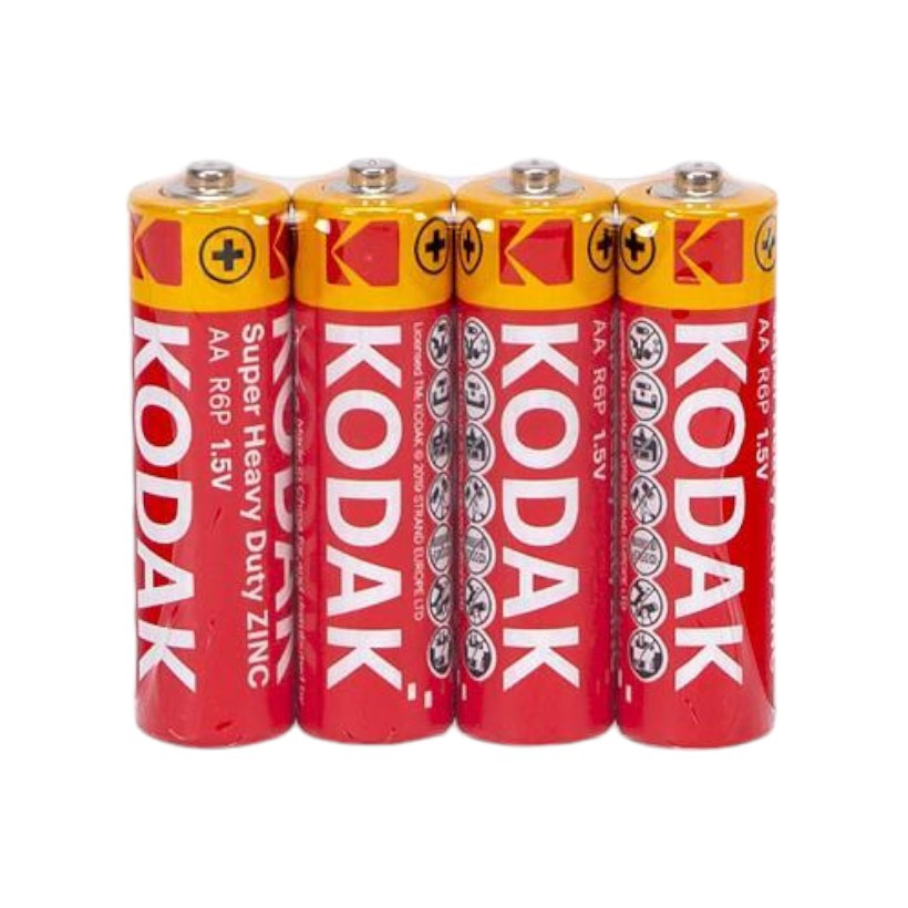 Батарейки Kodak R6 сольова комплект 4 шт