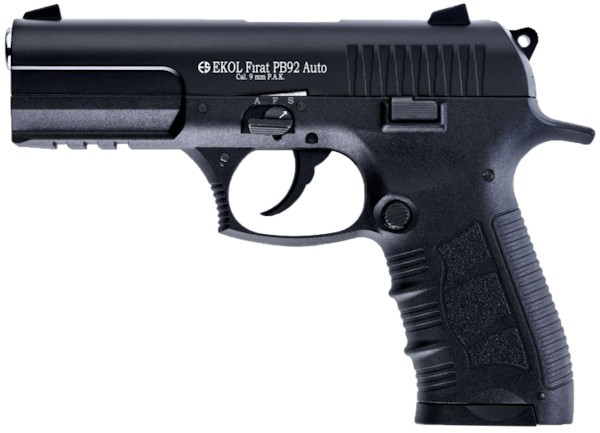 Стартовий пістолет Ekol Firat PB92 (чорний)