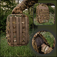 Рюкзак компактный Cordura тактический штурмовой однодневный для военных операций, военные тактические подсумки