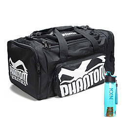 Спортивна сумка Phantom Gym Bag Team Tactic Black (80 л.) (пляшка в подарунок)
