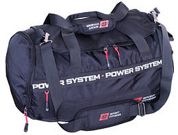 Спортивна сумка Power System PS-7012 Gym Bag-Dynamic (38 л.) Black/Red