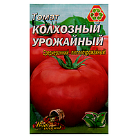 Семена Томат Колхозный урожайный красный среднеранний 2 г большой пакет