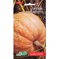 Семена Тыква Титан крупноплодная оранжевая округлая среднеспелый 2 г