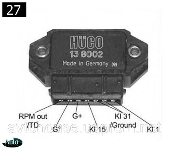 Модуль керування запалюванням (Коммутатор) Opel Rekord Ascona Kadett Manta Senator 2.0 77-82