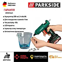 Аккумуляторный клеевой пистолет Parkside PHPA 20-Li A1, оригинальный электрический пистолет на клей