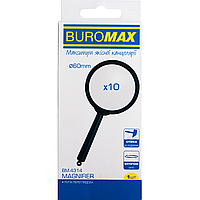 Лупа с ручкой BuroMax d 60 кратность х 10