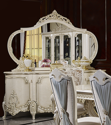 Буфет обідній класичний слонова кістка Комо, фото 1