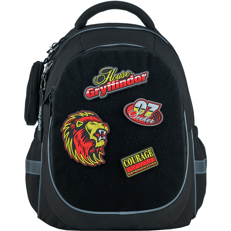 Рюкзак шкільний Kite Education Harry Potter 38x28x16 см ,18 л чорний (HP24-700M)