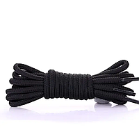 Шнурки для обуви круглые KIWI 120 см черные