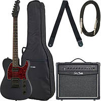 Harley Benton TE-20HH SBK Standard Bundle 2