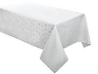 Кухонна скатертина на стіл Lefard Karen Lurex teflon 160х240 см Білий (AL226680)