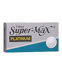 Лезвия для бритья Super Max Platinum 5 шт из нержавеющей стали