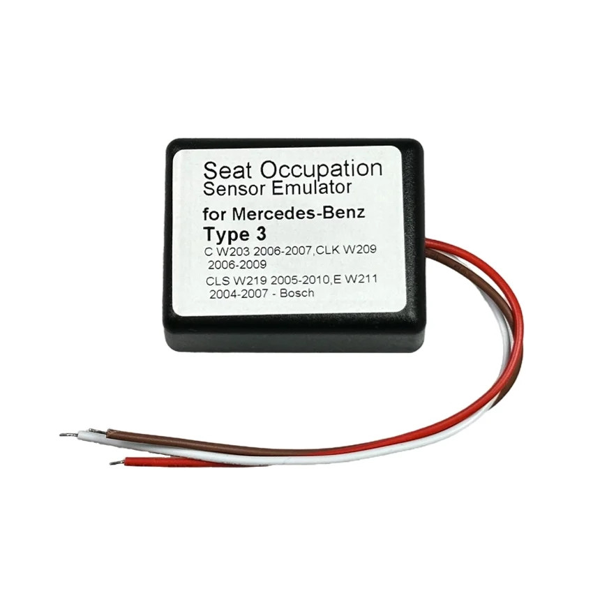 ЭМУЛЯТОР SRS (MERCEDES) Type 3 C W203 2006-2007, CLK W209 2006-2009 CLS W219 2005-2010, E W211 2004-2007 Bosch