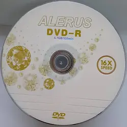 Диски DVD-R ALERUS 4.7GB X16, 50 шт. (ціна за 1 шт.)