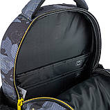 Рюкзак шкільний Kite Education DC Comics 38x28x16 см ,18 л сірий (DC24-700M), фото 7