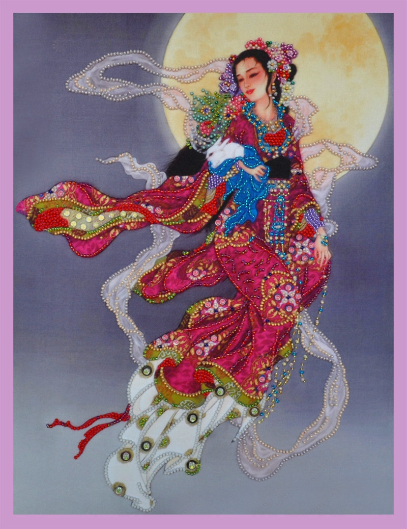 Набір під вишивку бісером  Східна красуня P-219, фото 1