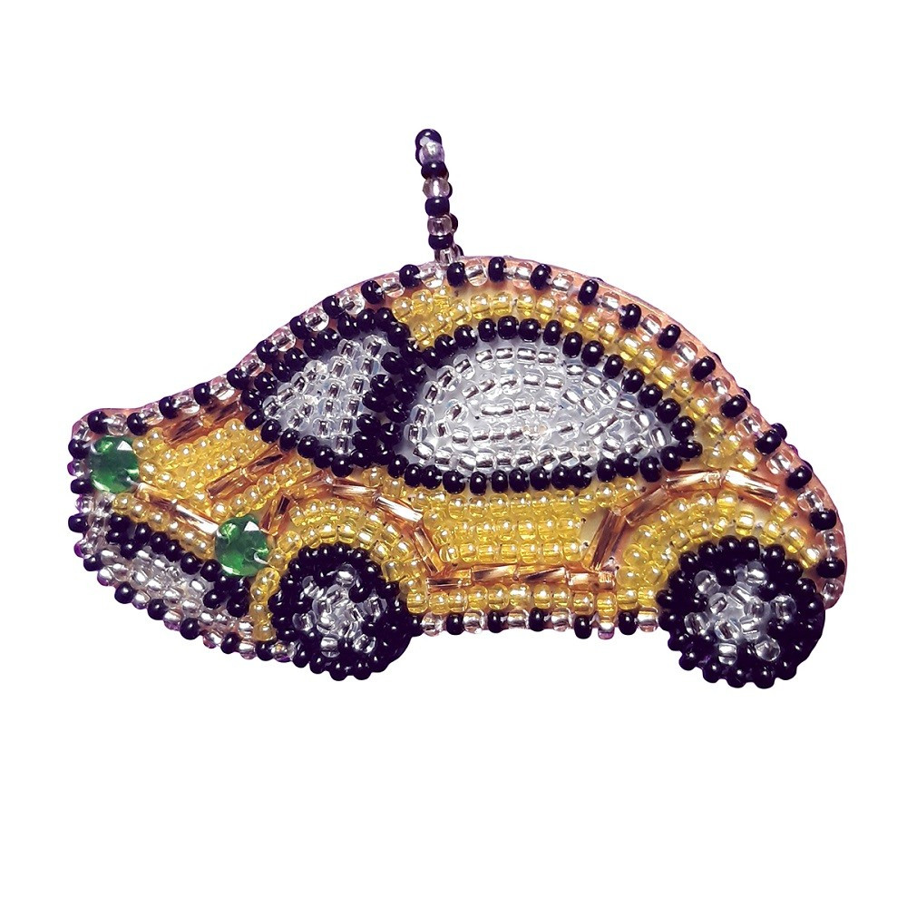 Набір для креативного рукоділля «Жовта машинка», фото 1