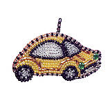 Набір для креативного рукоділля «Жовта машинка», фото 2