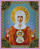 Набор для вышивки бисером Икона "Знамение Пресвятой Богородицы" P-272