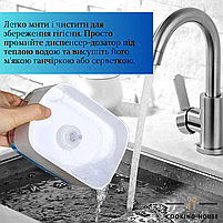 Диспенсер для миючого засобу з дозатором та підставкою для губки Cooking House, фото 4