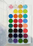 Акварель медова з перламутром 32 кольори "Творчість"  ГАММА (фарби акварельні), фото 8