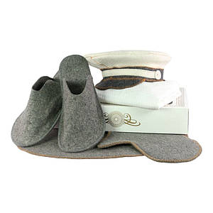 Набір чоловічий подарунковий для лазні та сауни - Дембель - N-167