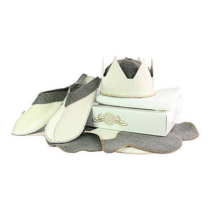 Набір чоловічий подарунковий для лазні та сауни -Цар - N-172